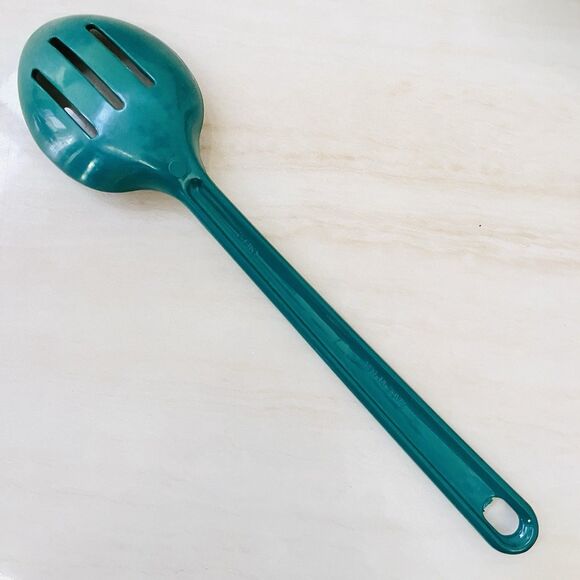 2pc ULTRATEMP Green Utensils Slotted Serving Spoon & Ladle 11 3/8” Melamine - Picture 11 of 15
